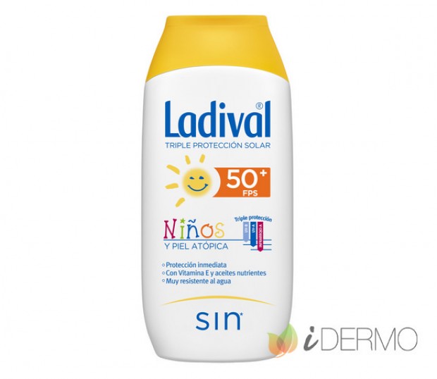 LADIVAL NIÑOS Y PIELES ATÓPICAS FPS50+ 200ML